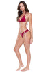 Luli Fama La Corredera RUCHED BRAZILIAN TIE SIDE BOTTOM